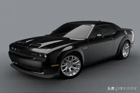 新车 | 限量300辆！带宽体套件，道奇挑战者Black Ghost特别版官图图片