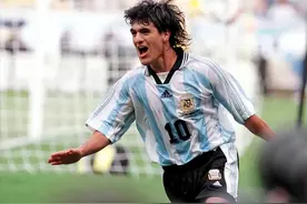 梅西的前辈，阿里尔·奥特加，他是最早的“马拉多纳接班人”图片