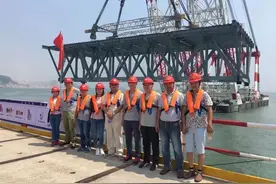 我国耗资147亿，4万人修建公铁跨海大桥，高铁有望直达台湾海峡图片