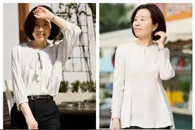 “烟管裤”才是50岁女人的首选，简约大方又优雅，舒适又通勤图片