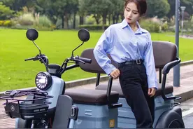 爱玛星耀H200评测，续航百公里，时尚靓丽，适合老人和接送小孩图片