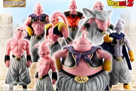 模玩资讯：万代 HG「七龙珠Z 魔人布欧完全套组」最恐‧最恶魔人图片