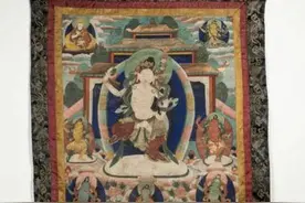 西藏的唐卡轴画，每张都有一个传说，你猜在讲述什么？图片