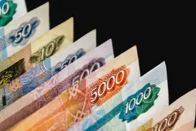 俄罗斯卢布，突然暴涨图片