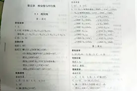 初中（七年级下册）数学同步练习册答案图片