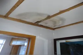 楼上漏水不处理，投诉也没用，能从楼下修吗？图片