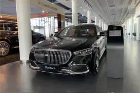 国内路面上曝光率最高的迈巴赫S级，S480 4MATIC，目前落地近180万图片