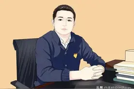 换一换微信头像吧，中年男士手绘漫画头像，成熟稳重，工作职场图片