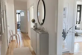 德国男主的115㎡独居生活：全屋简单高级，一进屋就被治愈了！图片