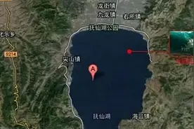 位于云南的玉溪抚仙湖，神秘世界之水下古城壮丽景观真的存在吗？图片