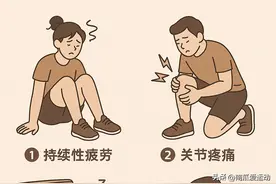 50岁后每周运动几次合适？ 超过这个频率，有这5个信号要注意了！图片