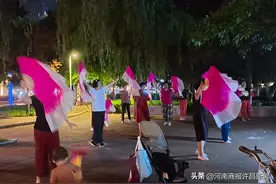 傍晚没事干？去许昌市鄢陵县安陵镇安正中央公园的夜市转一转图片