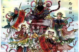 揭秘我国民间请拜的财神爷是怎么来的？又有哪样的历史典故？图片