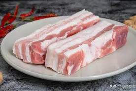 挑猪肉时，6个部位是最好的，老板一看就知道您懂行，不敢忽悠图片