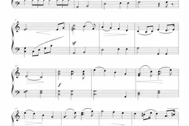 婚礼进行曲，钢琴谱简单版，简谱，门德尔松，曲谱分享图片