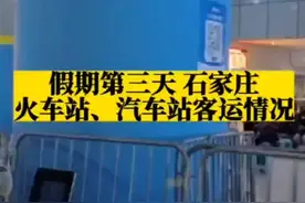 石家庄火车站：各列车正常运行！出站需落地核酸和抗原检测图片