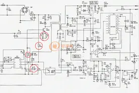 3842第7脚电压在12V、13V之间跳变，8脚无5V，充电器不工作维修图片