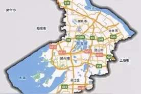 苏州会合并常熟成区，发展为临江抱湖的特大城市嘛？图片