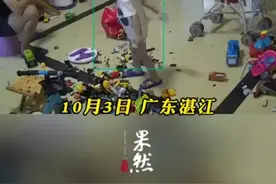 两岁半幼童疑似用玩具砸中姑父，被其一巴掌扇倒在地，警方：行政拘留15天罚款1000元图片