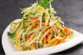 夏日凉拌小菜，开胃又解腻，嫩滑爽口，凉拌金针蘑的正确做法图片