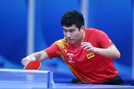 大爆冷！梁靖崑复出3-4惜败国乒直板，男双00后险胜混双王牌图片