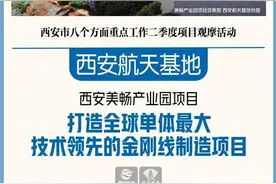 进度刷新！西安一批重点项目建设加速推进图片