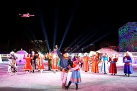 【人民日报】内蒙古呼伦贝尔：零下三十度，他们放歌起舞图片