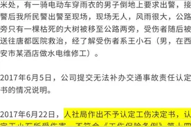以案说法丨骑车上班途中被大风刮倒的树砸伤是不是工伤？图片