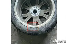 奔驰车轮毂内侧现裂痕，质保期内更换遭拒绝？图片