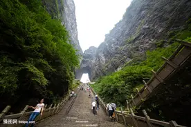 张家界天门山，那些非常神秘的事儿图片