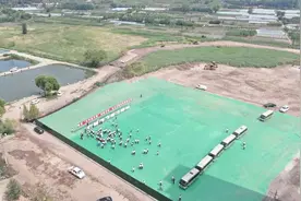 太原市清徐县：鼓足干劲，建设新北城图片