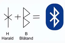 蓝牙名字的起源：一颗蓝色的牙齿图片