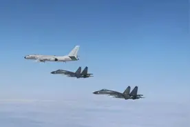 解放军说到做到！轰-6K夜间巡台或将常态化，台当局又要紧张了图片