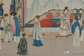 贾琏“妈妈”来访，坚持只坐脚踏吃饭，哄得王熙凤特别高兴图片