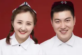 90后新疆美女远嫁辽宁，妈妈在婚礼上用普通话送祝福，新疆欢迎你图片