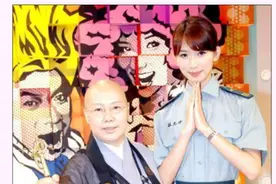 台湾花尼姑锐评林志玲，以前胸前是两颗葡萄，现在变成了两粒黑枣图片