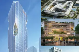 阿里巴巴的办公大楼——汉穗以超高层引领高度，杭宁建筑体量大图片