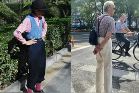 六七十岁男人，“系皮带”和“塞衣角”哪个更好？看完你就知道了图片