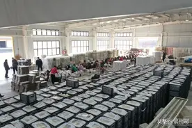 沾化区下洼镇沾化冬枣数字经济产业园节前冬枣销售忙图片
