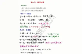 判断推理～逻辑推理！记得收藏学习图片