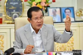 柬埔寨洪森总理执政37周年图片