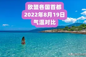 在欧盟27个国家的首都中，希腊雅典夏天的气温最高图片