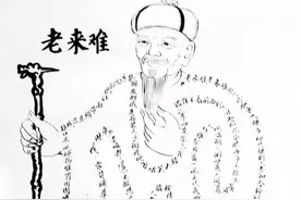 武强年画博物馆珍藏版《老来难》全文，敬老尽孝，传统美德图片