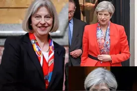 被“英国首相梅姨”惊艳了：白发不染、不穿老年装，美得优雅得体图片