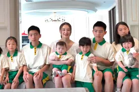 34岁网红晒9个娃获怒赞，目标集齐12生肖，背景曝光引争议图片