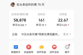 头条不实名认证有没有收益？会不会影响推荐量图片