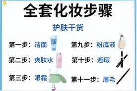 ​塑颜工匠丨超全化妆全步骤 新手一定要收藏图片