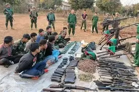 重磅！缅甸南北掸邦军激战，南掸邦军高级官员被俘，大量武器被缴图片