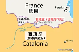 距西班牙本土仅1.7公里，西班牙为何有一块飞地在法国境内？图片