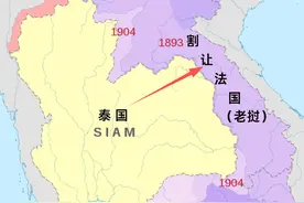 泰族和老族本是一家人，泰国为什么却将老挝割让给了法国？图片